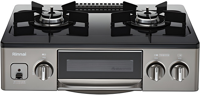 린나이 세라믹 그릴레인지 2구 자가설치, ATG200S, LNG