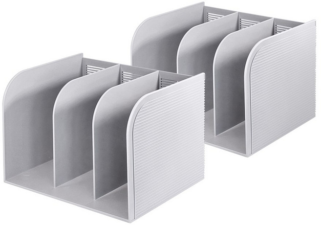 카파맥스 3단 책꽂이 2p, 회색