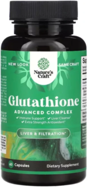 Nature's Craft 글루타치온 Glutathione, 1개, 60정 - 쿠팡