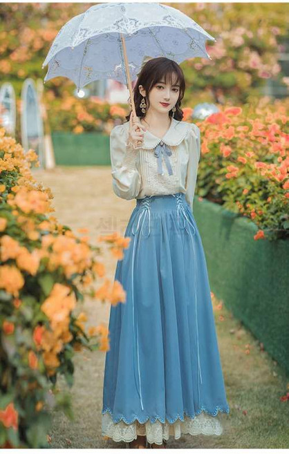 개화기의상 복고풍원피스 베이직 데일리룩 경성의복