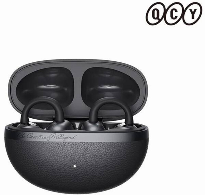 QCY CT06 귀안아픈 러닝 오픈형 무선 블루투스 이어폰 운동 스포츠 자전거, 소프트 화이트