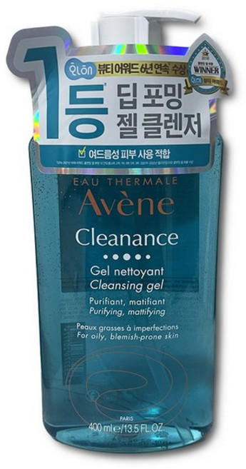 아벤느 클리낭스 클렌징 젤 400ml, 1개