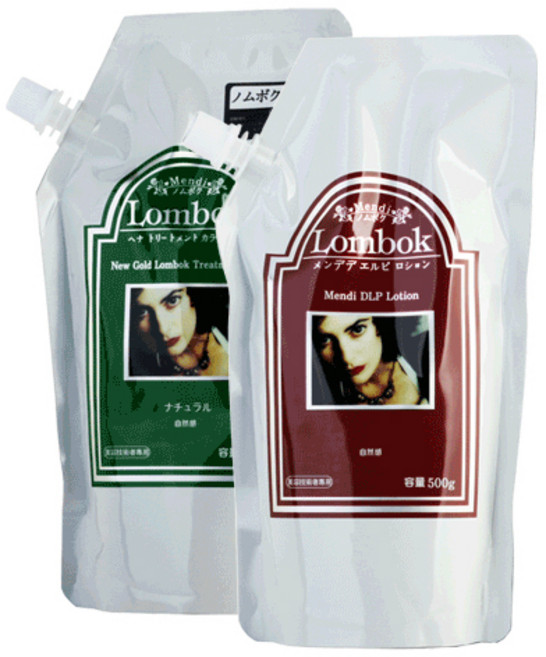 가인 롬복 헤나 트리트먼트 500ml/크림염색/헤어/모발, 라이트브라운, 1개