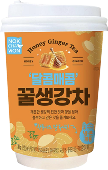 녹차원 달콤매콤 꿀생강차, 30g, 10개, 1개입