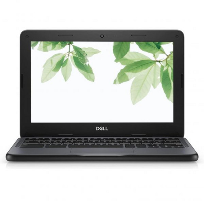 Dell 11인치 HD 터치스크린 크롬북 인텔 셀러론 N 프로세서 최대 2.47GHz 4GB 램 32GB SSD HDMI 초고속 WiFi 크롬 OS 파스텔 블랙 리퍼