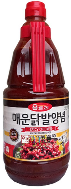 움트리매운닭발양념 1.9kg 닭발양념소스