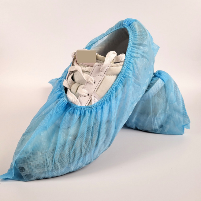 두꺼운 일회용 부직포 덧신 신발커버 10매 위생 미끄럼방지 이사 인테리어 작업용, 1개