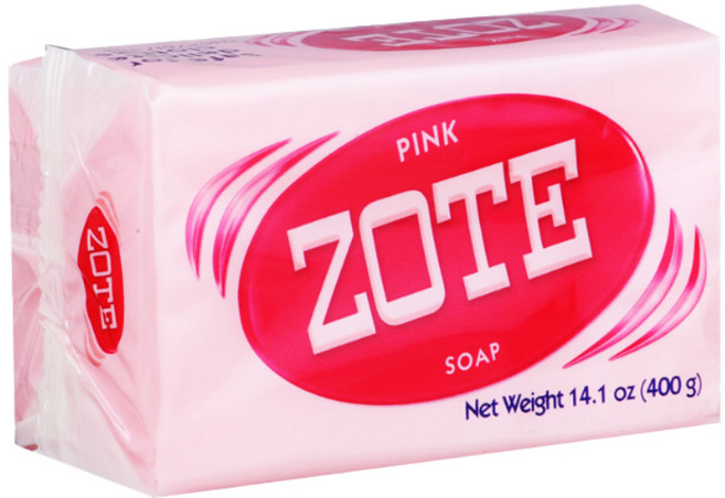 [미국발송] 조트 빨래비누 세탁비누 ZOTE Pink Soap, 1개, 400g