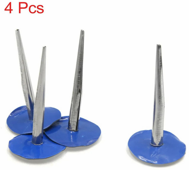 타이어 펑크 수리 유선 플러그 버섯 패치 자동차 타이어 버섯 패치 4x36mm 직경 6mm, 1개