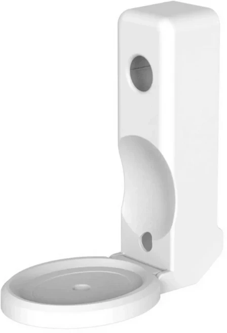 케이블 보관함이 있는 벽 홀더 ABS 소재 하드 Amazon Echo Spot용 장착 브래킷(2024년 출시) 드릴링 스탠드, 02 White