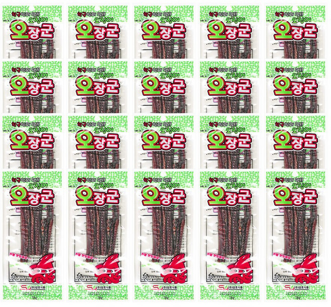 삼호 오징어 오장군 18g x 20봉, 1세트