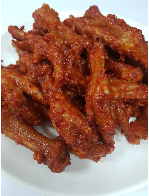 장수불닭발 국내산 직화 통뼈닭발 매운맛, 1개, 250g