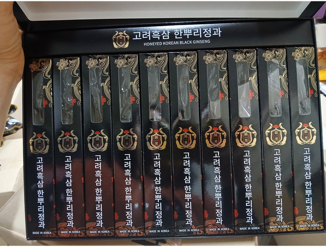 한뿌리 정과 고려흑삼정과 홍삼정과 200g, 1개