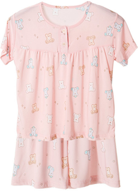 폭스 냉감 캐릭터 반팔 잠옷세트 E6 여아동