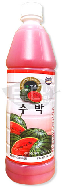 청솔 수박 음료베이스 835ml, 1개