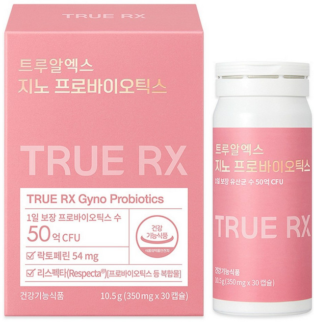 트루알엑스 지노 프로바이오틱스 10.5g, 30정, 6개