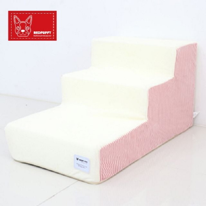 레드퍼피 밀크 듀 펫스텝 3단 스트라이프핑크_000gf