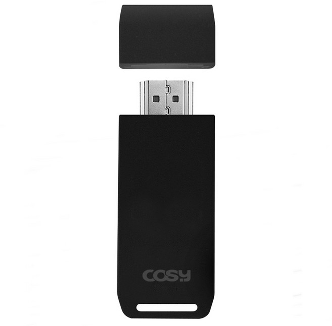 코시 미라캐스트V2 CK1281WL 무선 디스플레이 어답터, 블랙, 1개