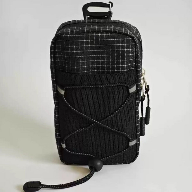 HIKEMAN 戶外運動掛包 登山徒步拓展袋, 手機掛包（黑色）, 1個