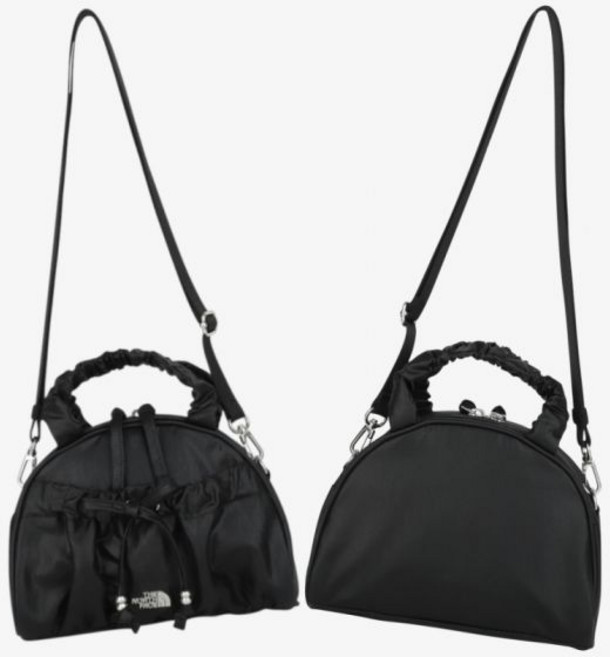 [매장판] 노스페이스 키즈 크로스백 여아 가방 캐주얼 보니 토트백 블랙 NN2PS08R