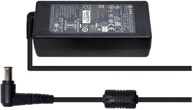 LG 19V 1.7A 32W LCAP26A-E 호환 모니터 전원 어댑터 케이블, 1개