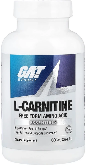 건강챙기세요 GAT L-카르니틴 베지 캡슐 60정(캡슐 1정당 500mg) 백살까지오래오래, 1개 - 쿠팡