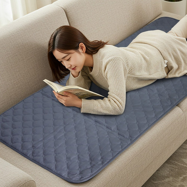 26년형 국내생산 전자파 없는 온가족 카본 탄소매트 전기매트, 온열 미니싱글(700*1800)