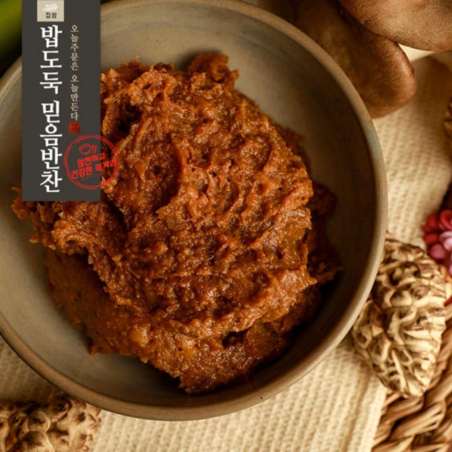 된장 밥도둑믿음반찬, 1개, 400g