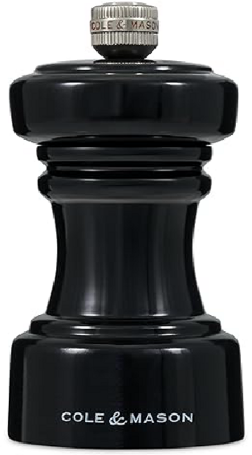 콜앤메이슨 후스턴 수동 페퍼밀 10.4cm 블랙, 검정, 소금