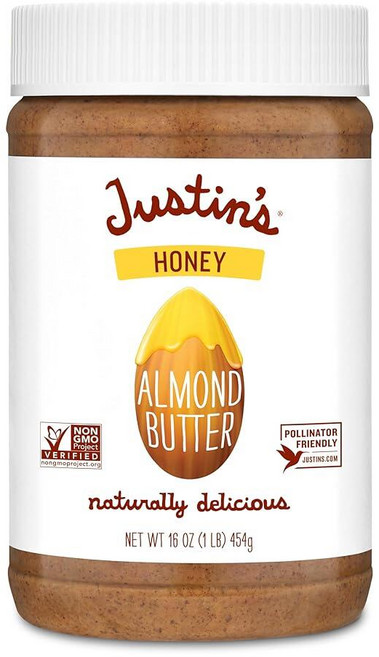 Justin's 허니 아몬드 버터 453.6g(16oz), 1, 454g