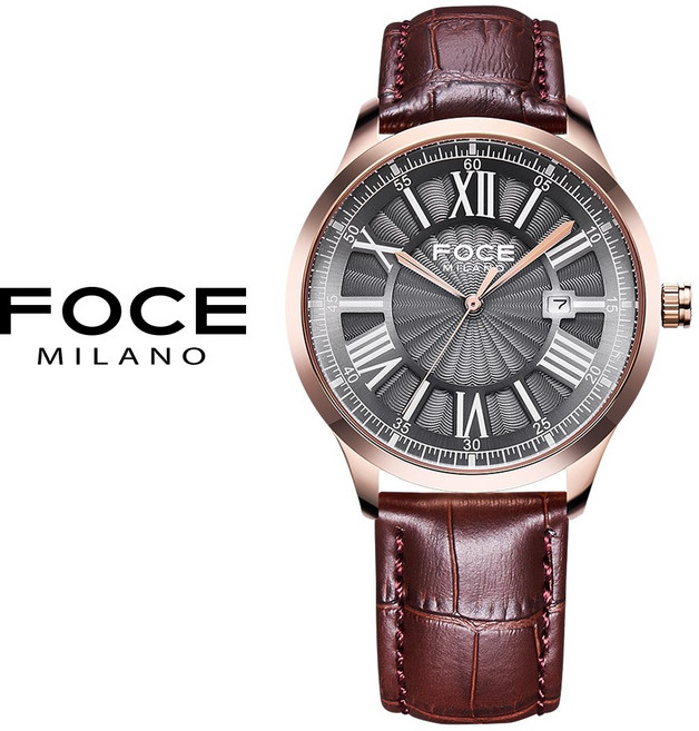 포체밀라노 남성/여성용 가죽시계 40/26mm FM5879
