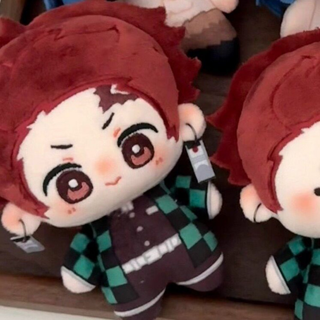 鬼滅之刃 趴姿玩偶 灶門炭治郎 我妻善逸 嘴平伊之助 10cm, 1個, 炭治郎v嘴笑