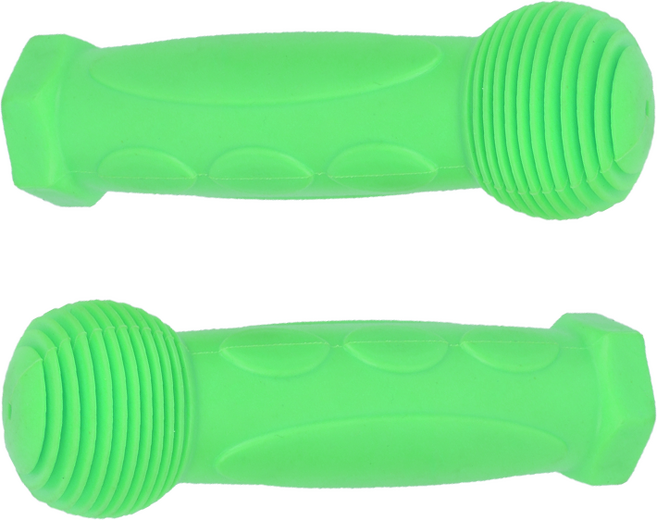 세이프웨이 어린이 킥보드 고무 손잡이, 그린, 1세트