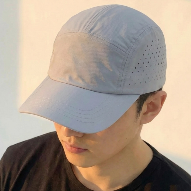 디베일 러닝 볼캡 초경량 대두 메쉬 모자