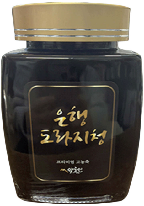 약초인 은행도라지청, 1개, 1kg, 1개입