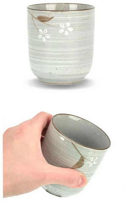 한정식 도자기 물컵 물잔 찻잔 7.2x7.8cm 12호 sav+0701jB