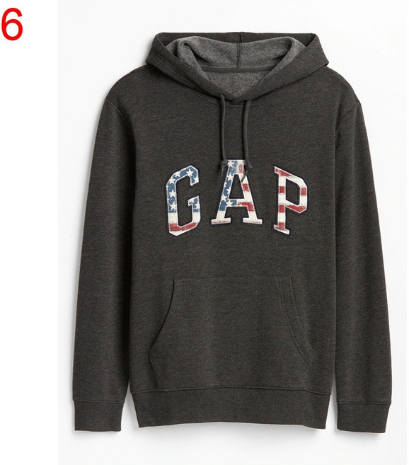 GAP 男生經典大LOGO連帽外套 深灰色