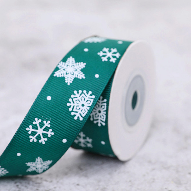 스투피드 크리스마스 리본 포장끈 9m, 1개, 6.청록색설정
