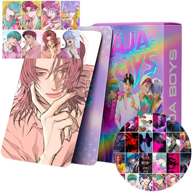 케데헌 카드팩 캐릭터 카드, 1개, D세트