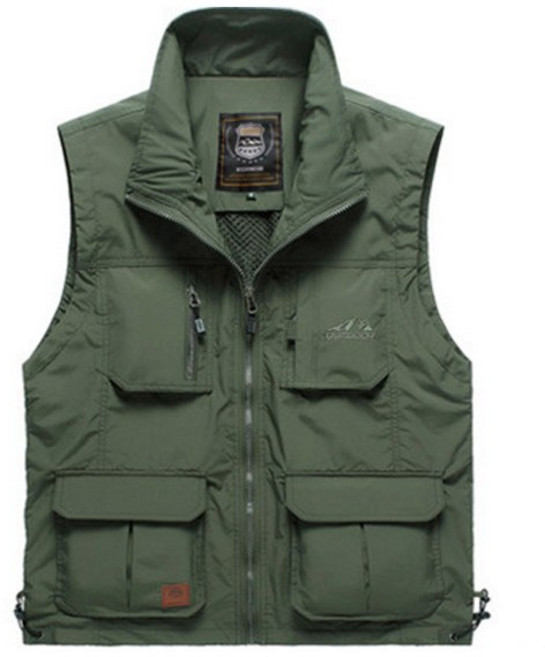 남성용 선빛 안드라 아웃도어 포켓 수납 조끼
