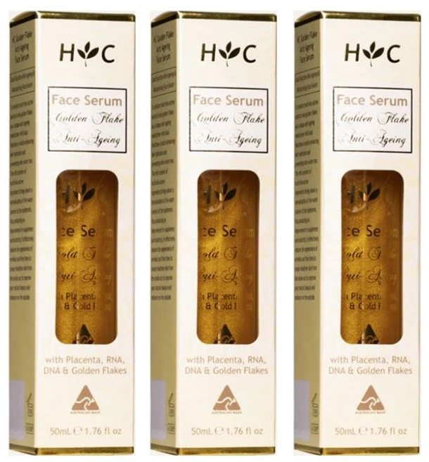 호주 헬시케어 안티에이징 골드 세럼 에센스 50ml, 3개 - 쿠팡