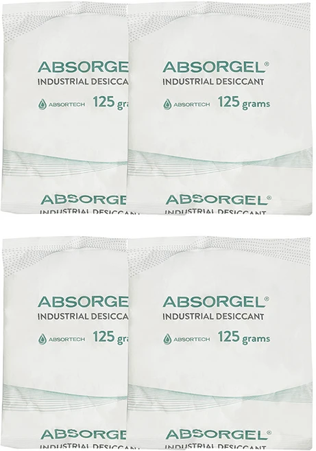 앱솔겔 제습제 공간케어 장마 대비 고순도 습기제거제 Absorgel, 4개, 125g - 쿠팡