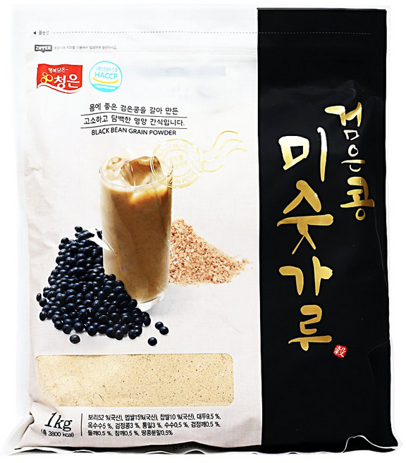 청은에프엔비 검은콩 미숫가루, 1kg, 1개