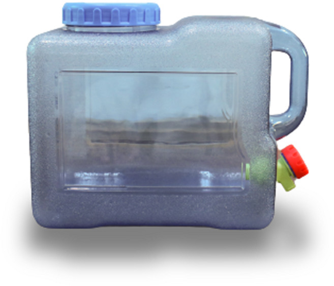 오프슬로우 캠핑용 간이세면대 이동식싱크대 캠핑세면대 개수대 원목 상판 오픈도어 폴딩박스, 1.이동식수전전용 8L 청수통