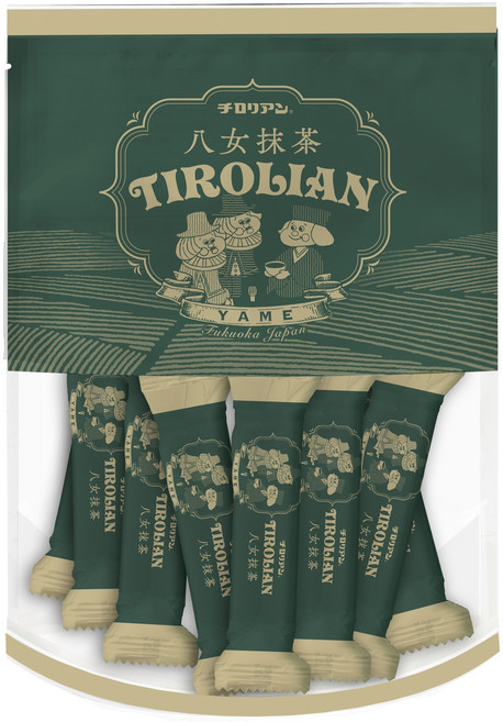 Tirolian Yame 抹茶小包裝 8入, 1個, 60g