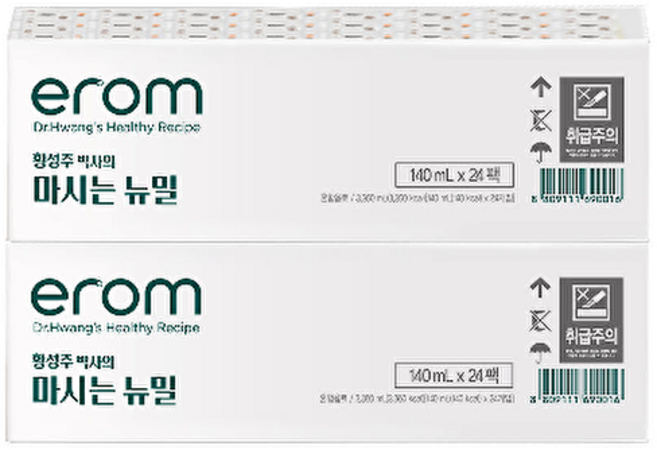 이롬 황성주 균형영양식 마시는 뉴밀, 140ml