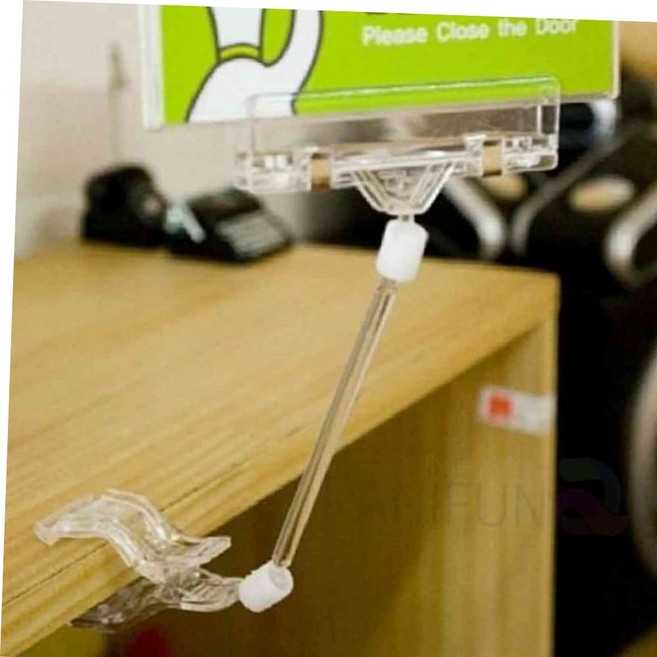 메모꽂이집게 대형 집게 관절집게 테이블메모꽂이 피오피집게 집게클립 10개, 본상품