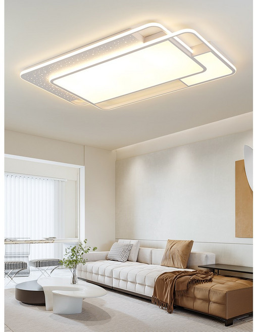 萬光燈飾工廠 110v電壓 超薄LED吸頂燈 客廳燈 臥室燈 書房燈, 110CM180W無極調光, 白色