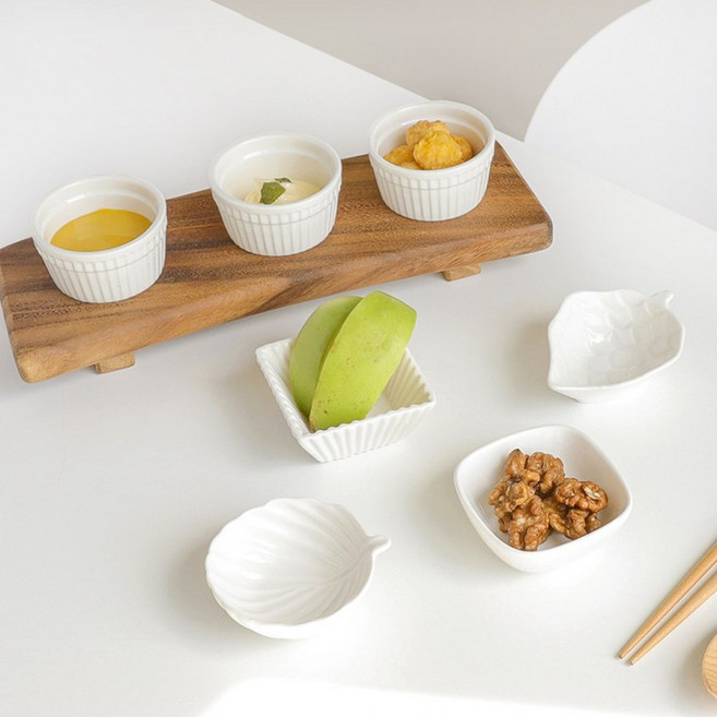 간장 종지 그릇 와사지 미니 일식 케찹 소스볼 3p 세트, 1개