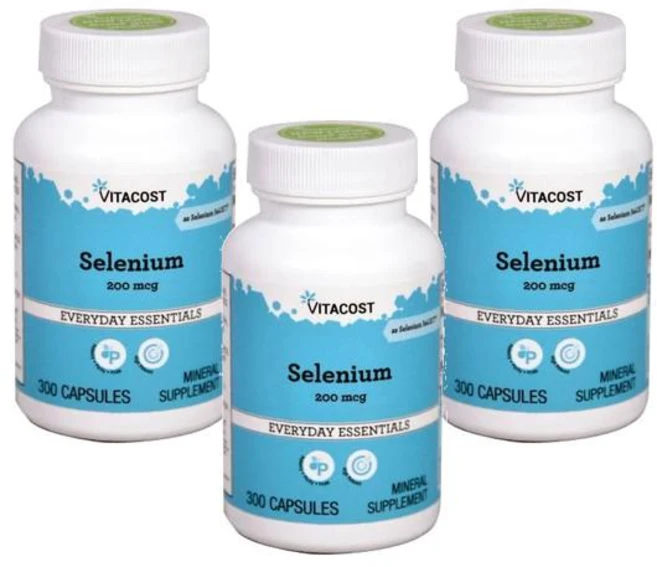 비타코스트 셀레늄 셀렉트 200mcg 캡슐, 3개, 300정 - 쿠팡